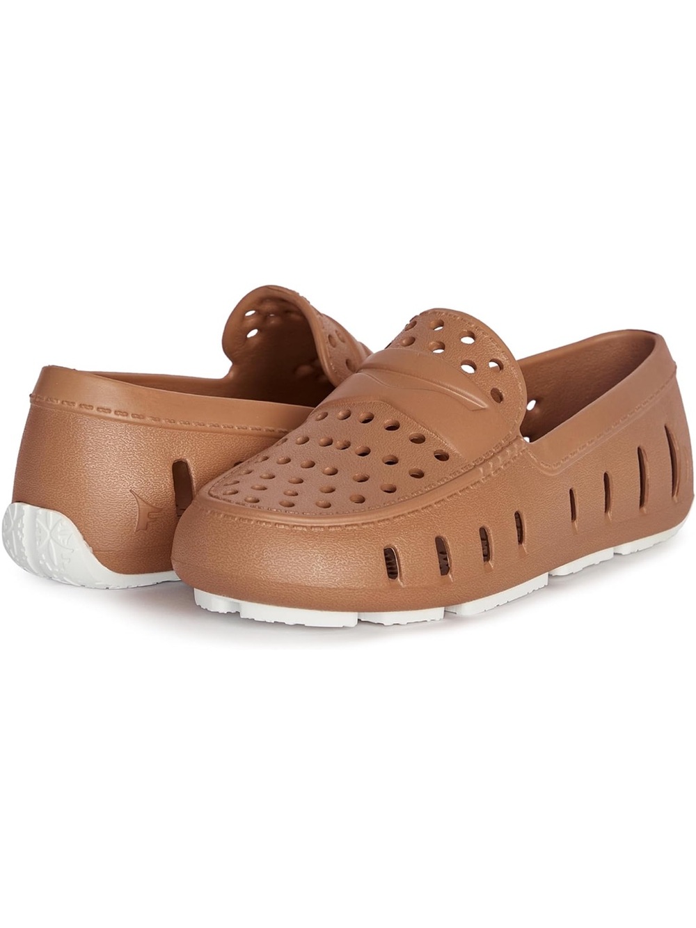 Toddler Tan/White Floafers